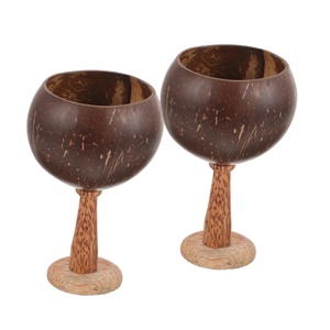 Natural Coconut Shell <b>Cup</b>, Coconut Wood Shell Fruit Beer Coffee <b>Cold</b> Drink <b>Cup</b>, Coconut Juice <b>Cups</b> Tableware Direct From Vietnam - Product Image 1