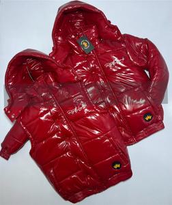 Men's Winter Cold-Weather Hooded Sports <b>Jacket</b> Solid-Color Zipper High Street Windproof Eco-Friendly - Product Image 3