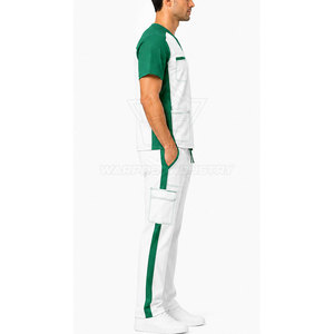Ensemble de Blouse et Pantalon Médical Premium pour Hommes – Tissu Résistant, Coupe Confortable, Multiples Poches et Style Soignant - Product Image 6