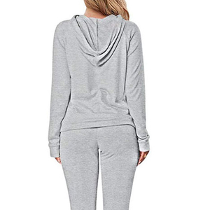 Conjunto Deportivo de Invierno para Mujer, Más Vendido, Sólido, Impermeable, Transpirable, con Logotipo Personalizado, 2 Piezas, Pantalones Cortos - Product Image 5