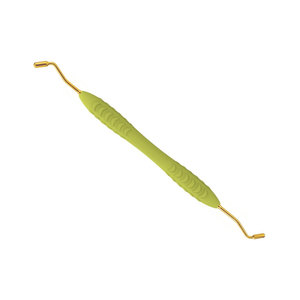Condensador de amalgama dental recubierto de titanio con mango de silicona verde claro, herramienta restauradora, fabricante Pakistán - Product Image 6