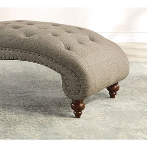 Elegante moderno 1 pezzo di colore marrone in legno massello con struttura in legno compensato - Product Image 3