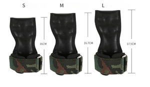 Sangle de soutien réglable en néoprène pour exercices des doigts, avec motif camouflage et boucle métallique, pour la gym et le fitness - Product Image 2