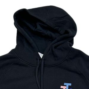 Sweat à capuche brodé en polaire douce, pull à manches longues, vêtement décontracté pour l'hiver, haut tendance - Product Image 3