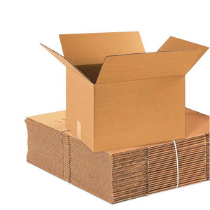 Cajas de Envío de Cartón Corrugado Kraft con Logotipo Personalizado, Cajas de Cartón Marrón para Envíos y Mudanzas, para Empaque de Productos - Product Image 5