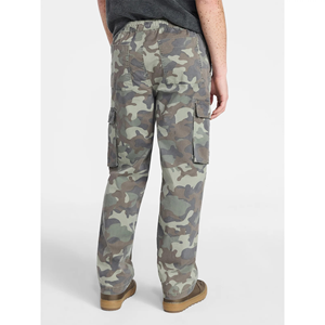 Pantalones Cargo de Lona para Hombre de Alta Calidad 2026, Cintura Elástica, Talla Grande Personalizada, Impermeables, Transpirables, con Estampado de Camuflaje - Product Image 2