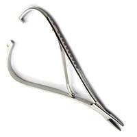 QASIDEN INSTRUMENTS Rétracteur auto-serrant Taille 2 Classe I Certifié CE Réutilisable Acier inoxydable chirurgical Pointes acérées Clinique