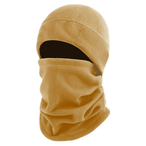 Ensemble bonnet et écharpe balaclava d'hiver, masque thermique en polaire de bonne qualité, cache-cou pour le cyclisme, le ski, les sports de plein air - Product Image 4