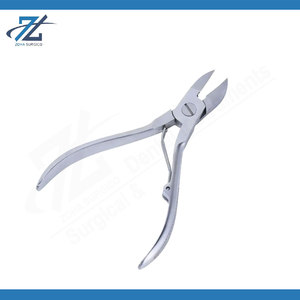 Wide Jaw <b>Cuticle</b> Nipper Stainless Steel Curved Blade Nail <b>Trimmer</b> Customizable Professional Manicure Tool Manufacturer Pakistan - Product Image 2