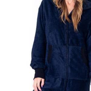 ชุดโยคะบอดี้สูทแขนยาวสำหรับผู้หญิง แบบมีซิปและฮู้ด ระบายอากาศได้ดี เหมาะสำหรับฤดูหนาว ผ้าฟลีซสไตล์วินเทจ ชุดออกกำลังกายและชุดนอนสำหรับผู้หญิง - Product Image 2