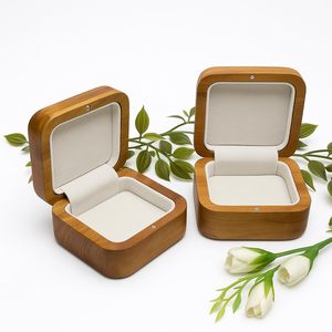 Caja de Joyería Multiusos de Madera de Teca - Elegante Organizador de Madera Natural para Todo Tipo de Joyas |   Duradero, Elegante - Product Image 2