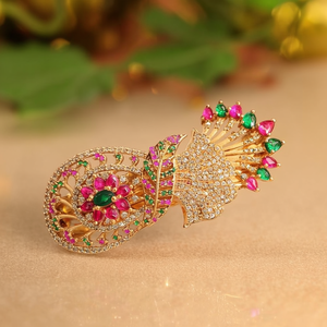Fashion Rhinestone Flower Hair Clip for Wedding Party Valentine's Day - Product Image 3