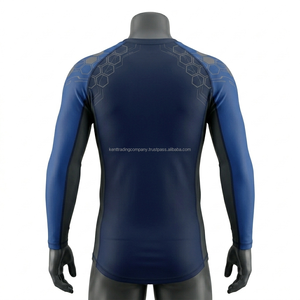 Camiseta de Compresión de Manga Larga Personalizada, Sublimada, con Etiqueta Privada, para Eventos Promocionales, con Logotipo del Equipo, Fabricante - Product Image 4