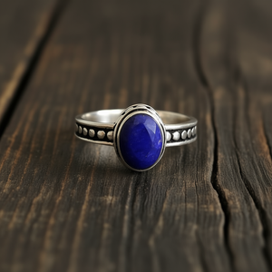 แหวนลาพิส ดีไซน์เนอร์ 3.4 กรัม - Product Image 3