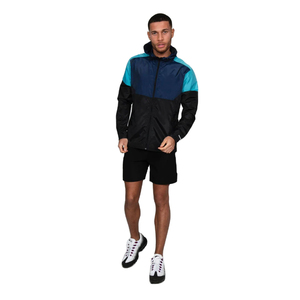 Men Casual Canvas Hip Hop Winter <b>Thin</b> Fashion <b>Waterproof</b> Windproof Zipper Patchwork Windbreaker <b>Jacket</b> With OEM Service - Product Image 5