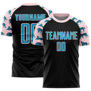 Maillot de foot personnalisé avec image, numéro et nom personnalisés, maillot de football respirant et à séchage rapide pour hommes, service OEM - Product Image 2