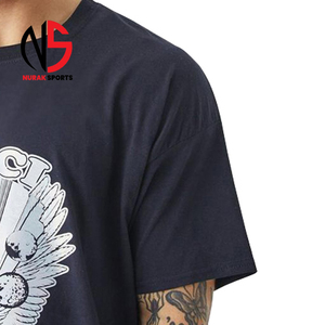 เสื้อยืดโอเวอร์ไซส์ผู้ชายผ้าโพลีเอสเตอร์สั่งทำยอดนิยม / เสื้อยืดโอเวอร์ไซส์ผู้ชายใส่สบาย รุ่น 2026 - Product Image 5