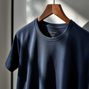 Camiseta de Lujo para Hombre, Spandex/Poliéster, Antiarrugas, con Bolsillo, Manga Corta, Tacto Suave, Estilo Diseñador, Casual, OEM - Product Image 1