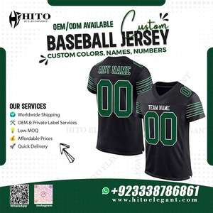 เสื้อเบสบอลใส่ได้ทั้งชายและหญิงเสื้อใส่เล่นซอฟต์บอลสีขาวดำ - Product Image 2