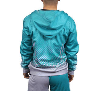 Sublimation Print Men's Winter Fleece Zipper Hoodie 100% <b>Polyester</b> Quick Dry Windproof Anti-Shrink Breathable Sweatshirt Sale - Product Image 3