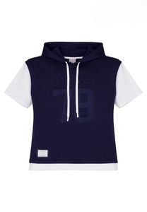 Sweat à capuche à manches courtes pour garçons, 100% coton, haute qualité, mode garçon, respirant, vêtements décontractés d'hiver, logo personnalisé - Product Image 5