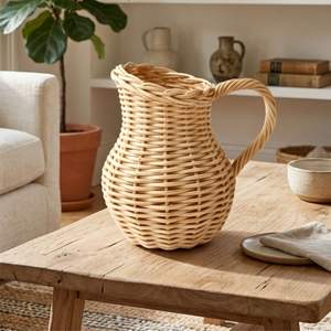 Cesta de Mimbre Artesanal KETTLE - Product Image 4