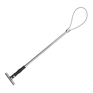 Farm Equipment Animal Catch Pole Heavy Duty Steel Wire Noose Pig <b>Holder</b> Dog <b>Control</b> Tool for Calf Goat Hog Management - Product Image 1