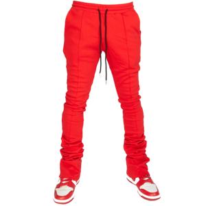 Pantalones de chándal apilados para hombre, novedad en ropa de calle personalizada y éxito de ventas - Product Image 1