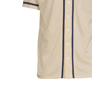 Maillot de baseball personnalisé en polyester de haute qualité pour hommes, style vintage, broderie en maille, sublimation, anti-bactérien, vente en gros - Product Image 5