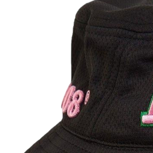 AKA <b>Floppy</b> Bucket <b>Hat</b> AKA Embroidered Greek Bucket Cap Lightweight Cotton Fisherman <b>Hat</b> Outdoor Travel Beach Sun <b>Hat</b> - Product Image 5