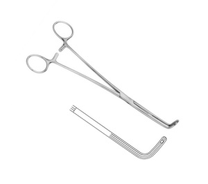คีมจับเส้นเลือดคุณภาพสูง Finochietto Thoracic Forceps ทำจากเหล็กกล้าไร้สนิม สำหรับการผ่าตัดหัวใจและหลังอก และการผ่าตัดทั่วไป - Product Image 4