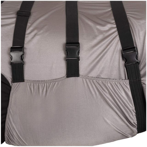 Couverture imperméable pour cheval, col montant, rabat de queue moyen, double fermeture poitrine, rembourrage doux, quincaillerie en acier inoxydable, pour l'été - Product Image 6