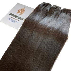 Extensiones de Cabello Virgen sin procesar, mechones de muestra gratis con cierre, 100% de cabello humano, línea de cutícula - Product Image 5