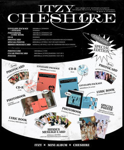 ITZY - [ CHESHIRE ] 6ème mini-album (édition spéciale) ALBUM KPOP BEST-SELLER CORÉE - Product Image 4