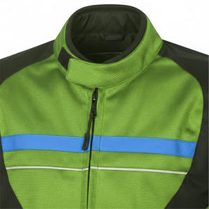 Veste de moto en cuir véritable imperméable au design moderne avec logo personnalisé, couleur, taille plus et options d'impression - Product Image 5