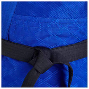 Uniforme de Judo Azul para Adultos, 100% Algodón Elástico, Logotipo Frontal, Traje de Entrenamiento y Competición con Cinturón - Product Image 6