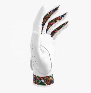 Mano izquierda Full Cabretta Leather Hombres y mujeres Raining SPORT GOLF GUANTES/Premium Active Wear Performance Custom Fit All Purpose - Product Image 3