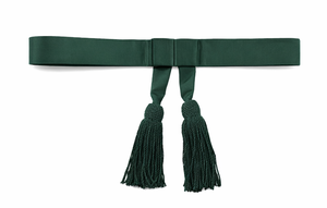 Cinturón de Vestir Formal de Primera Calidad Piper Green, Cinturón de Vestir Ceremonial de Estilo Clásico con Borlas - Product Image 4