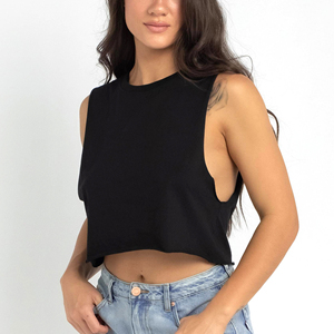 เสื้อครอปท็อปดีไซน์เนอร์สำหรับผู้หญิงรุ่นใหม่ คุณภาพสูง เซ็กซี่ แบบไหล่เดียว เสื้อกล้ามริบบิ้นผู้หญิง ราคาถูก - Product Image 4