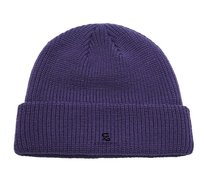 Bonnet d'hiver unisexe en acrylique tricoté avec logo brodé, chaud, doux, à revers, ajustable, pour sports de plein air et voyages 2026