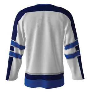 Jersey de Hockey sobre Hielo Personalizado y Auténtico para Hombre, Sublimado, Antibacterial, Cuello en V, para Prácticas de Equipo - Product Image 2