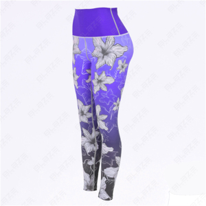 Legging confortable pour femme Design extensible doux Idéal pour l'exercice Course à pied Activités de yoga Fitness Taille élastique Leggings de yoga - Product Image 1
