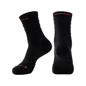Oem Moq Fast Sample Custom Hane Thigh High Crew <b>Socks</b> Men <b>Running</b> Sport <b>Socks</b> Cycle Athletic Basketball Knitted Cuff Bottom - Product Image 3