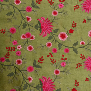 Tela de bordado malté, tela personalizada, tela elegante, tela para prendas de vestir, tela para caftán, abaya, vestido, proveedor mayorista de exportación, suministro global. - Product Image 3