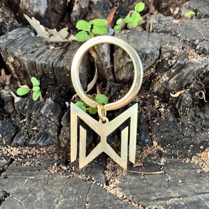 พวงกุญแจรูปผีเสื้อสแตนเลสสุดเก๋ จี้โลหะทำมือแฟชั่น - Product Image 2