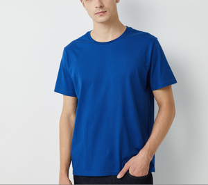 Wholesale Mens Blank 100% Cotton <b>Tshirt</b> Printing Custom Plain T-shirt Logo Printed t Shirts T-shirt for men - Product Image 1