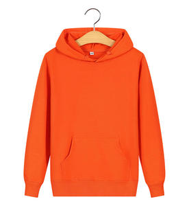 Custom Logo Long Sleeve Pullover Hoodie for Spring Autumn Winter Sports Work Class Clothing Embroidery Printing Thick Thin - Product Image 2