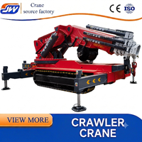 Grue sur chenilles hydraulique télécommandée 65T avec moteur et boîte de vitesses pour zones montagneuses et chantiers difficiles LDZ2600ZB6+1