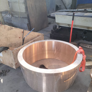 <b>Copper</b> Flanged Bearings Kapashan Brand Long Life <b>Ore</b> Mining Use Drill Sleeve for Crusher Machine Parts Textile Printing - Product Image 5