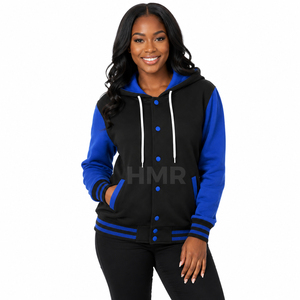 HMR Sisterhood Sorority Acrylic Wholesale Autumn Women Elegant Coats <b>Cardigan</b> <b>Sweater</b> Knitted <b>Sweater</b> Coat for Lady - Product Image 1